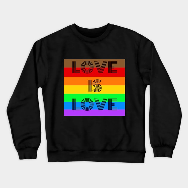 pride flag Crewneck Sweatshirt by WitchyAesthetics